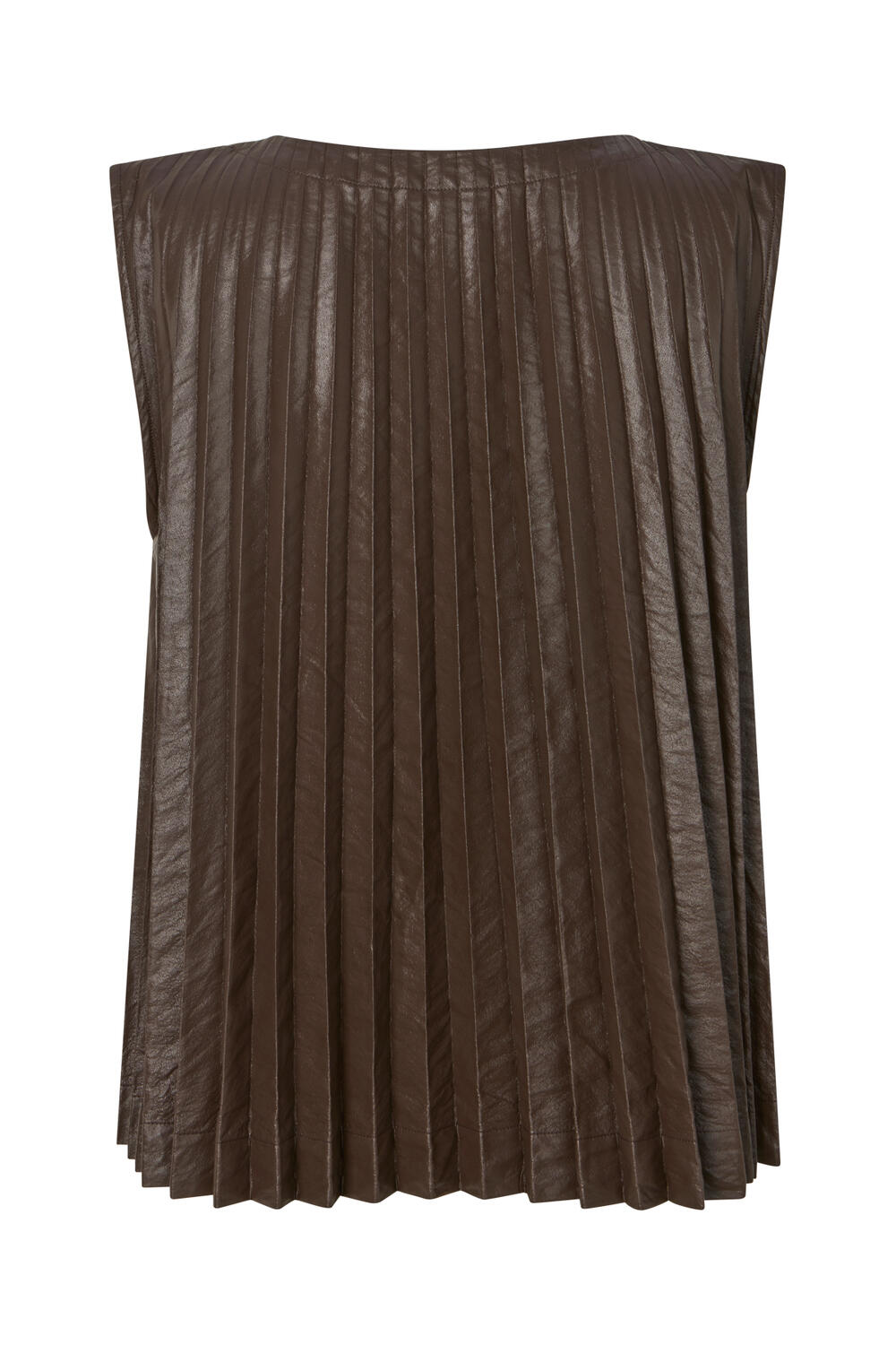 Sinem Pleats top - French toast